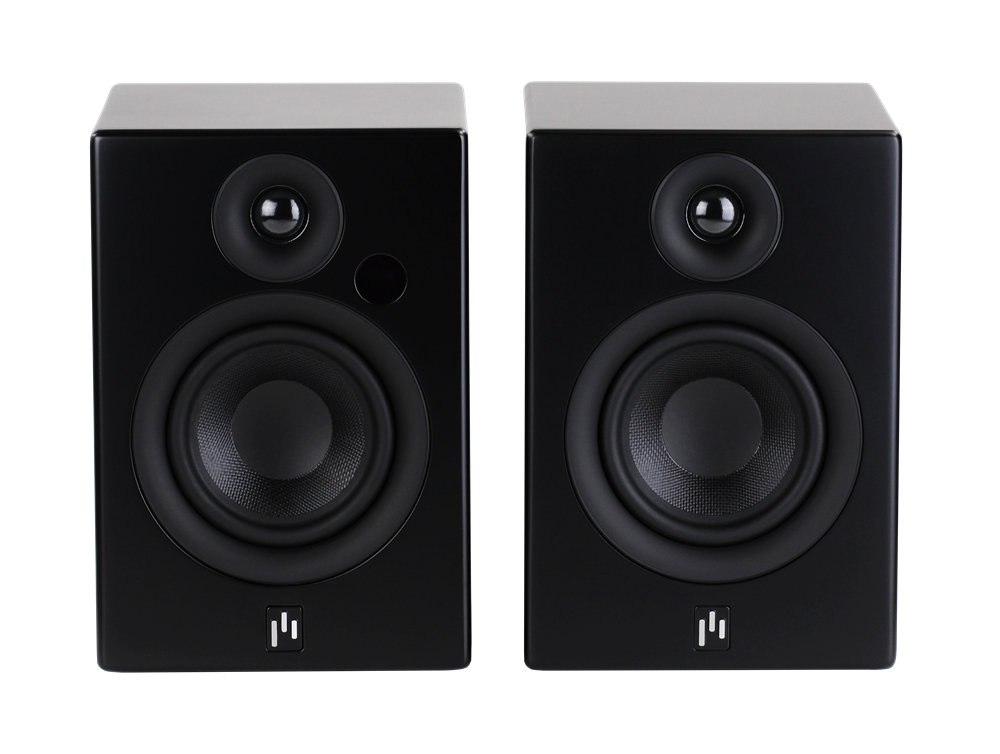 Open Box ~ Allaire Bluetooth Speaker Pair - Matte Black