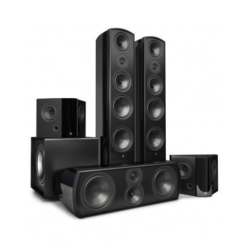 Verus Grand Tower Surround HD-Gloss Black-5.1