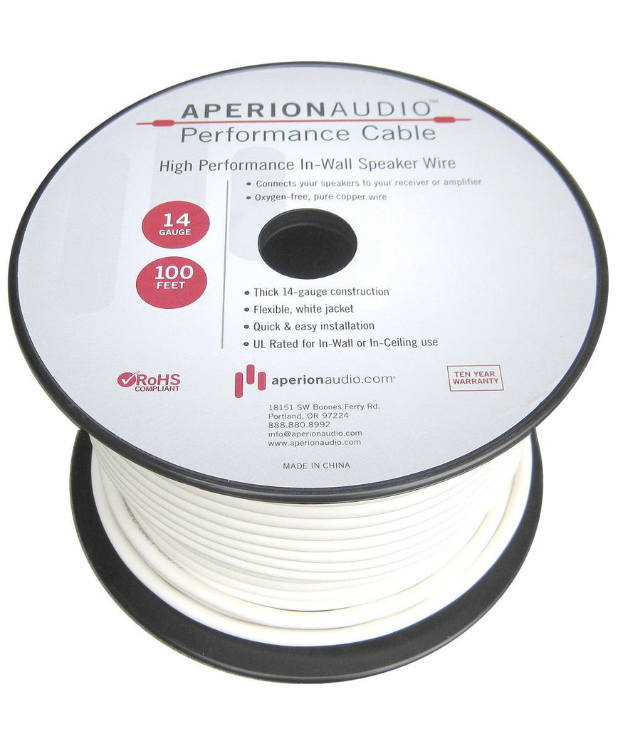 In-Wall and In-Ceiling Wire - 100 Ft.