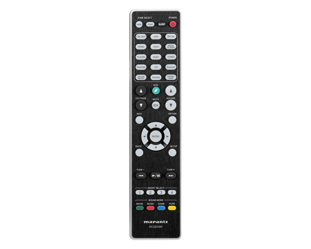 Marantz SR6012 9.2 AVR w/ Dolby Atmos, Full 4K Ultra HD, Wi-Fi, Bluetooth, & HEOS