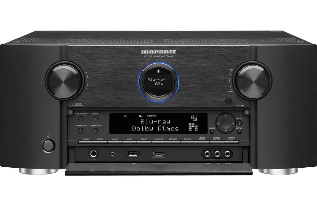 Marantz AV7703 11.2 Preamp w/ Dolby Atmos, Full 4K Ultra HD, Wi-Fi, Bluetooth & HEOS Music Streaming