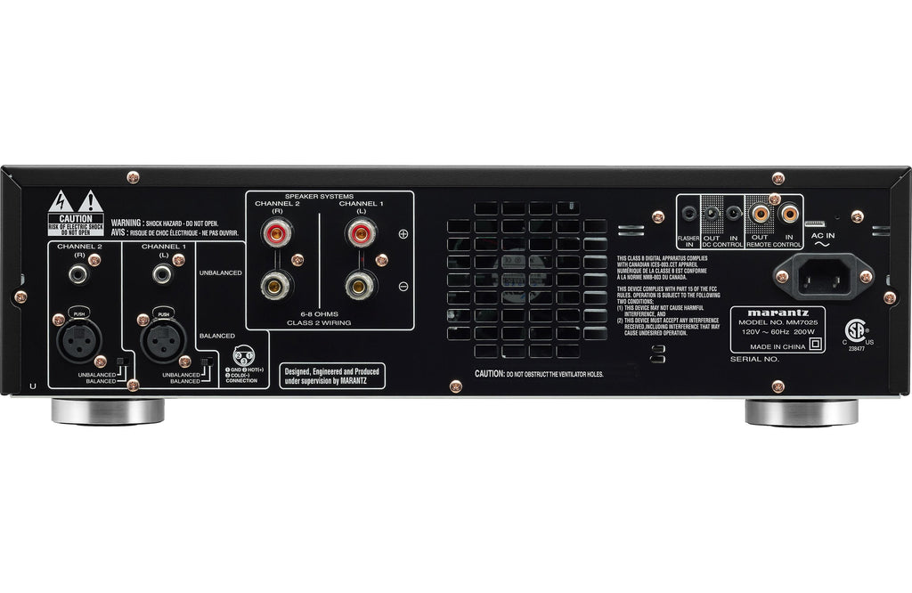 Marantz MM7025 2-Channel Power Amplifier